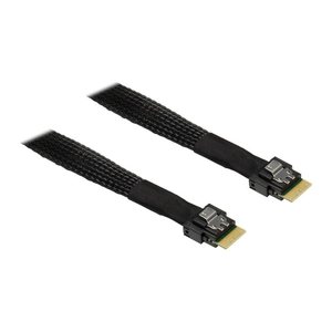 Inter-Tech Kabel SFF 8654-4i -> SFF 8654-4i- 0,7m