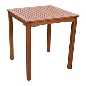 Garden Pleasure Gartentisch PITTSBURGH braun quadratisch 70,0 x 70,0 x 75,0 cm