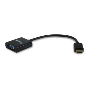 Equip HDMI->VGA 1920x1080/60Hz St/Bu 0.25m schwarz