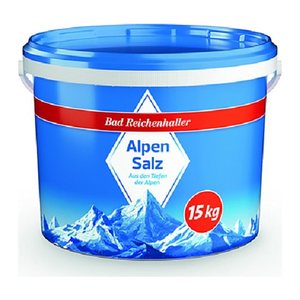 Bad Reichenhaller  Alpensalz Salz, 15,0 kg