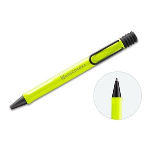 LAMY Kugelschreiber safari neongelb, Schreibfarbe: blau, 1 St.