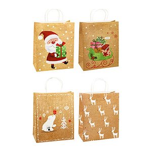 TSI Geschenktüten Weihnachten Papier Serie 3 Motiv sortiert 26,0 x 32,0 cm, 12 St.