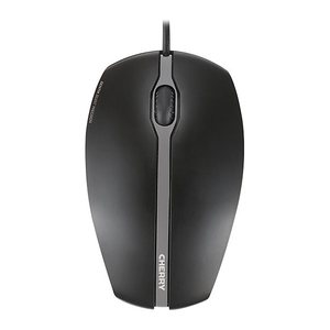 CHERRY GENTIX Silent Corded Optical Mouse Maus kabelgebunden schwarz