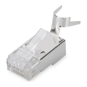 DIGITUS Modularstecker Cat6A für Rundkabel geschirmt 100S