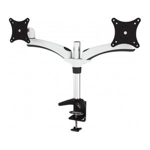 JENIMAGE Monitor-Halterung JI-ME220TK JI-ME220TK schwarz, weiß für 2 Monitore, Tischklemme