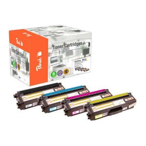 Peach Toner Brother TN-321 HL-8250/8350 MultiPack bk,c,m,y remanufactured