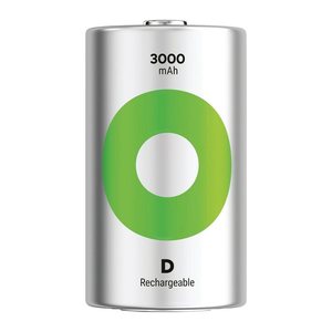 GP Akkus ReCyko+ Ni-MH Mono D 3.000 mAh, 2 St.