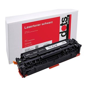 dots  schwarz Toner kompatibel zu HP 305A (CE410A)