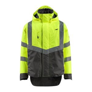 MASCOT® unisex Warnjacke Harlow gelb, anthrazit Größe 3XL