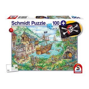 Schmidt In der Piratenbucht Puzzle, 100 Teile