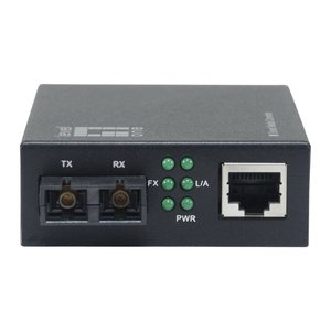 LevelOne Media Konverter RJ45->SC GE MM Smart 850nm 500m