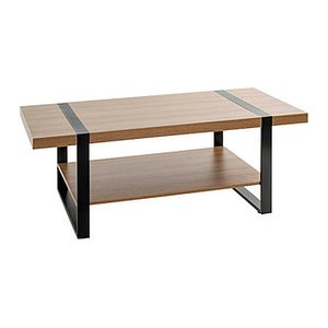HAKU Möbel Couchtisch rechteckig Spanplatte bologna-eiche 120,0 x 60,0 x 45,0 cm, 1 St.