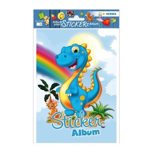 HERMA Sticker Sammelalbum für Kids Dinos A5
