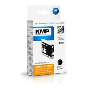 KMP B75B schwarz Druckerpatrone kompatibel zu brother LC-1000BK