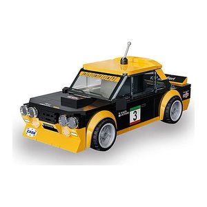 Jamara CaDA Fiat Abarth 131 1:24 schwarz Bricks