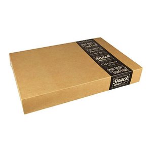 PAPSTAR Catering-Kartons pure braun 55,7 x 37,6 cm, 10 St.