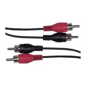 Schwaiger Audiokabel Cinch Verbindungskabel 10m Schwarz