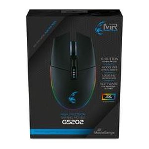 MediaRange Gaming-Maus 6-Tasten bis 4000dpi LED Beleuchtung