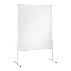 FRANKEN mobiles Whiteboard X-tra!Line 120,0 x 150,0 cm weiß lackierter Stahl