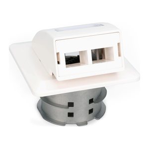 DIGITUS FTTH Glasfaser Unterputz-Wandanschlussdose SC/LC ADA