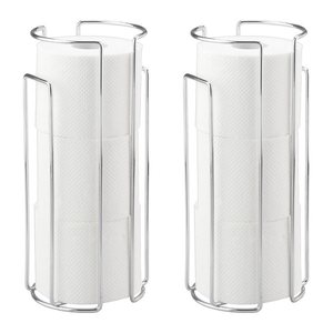 WENKO Ersatzrollenhalter chrom, 2 St.