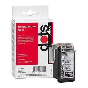 dots  color Druckerpatronen kompatibel zu Canon CL-546XL