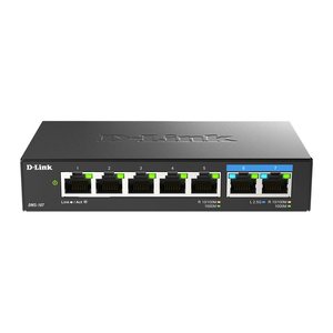 Switch Desk. D-Link DMS-107 5*GE/2*2.5GE retail