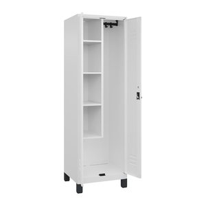 CP Putzmittelschrank Classic Plus 080110-00 S10014 verkehrsweiß 4 Fachböden 60,0 x 50,0 x 195,0 cm, aufgebaut, 1 St.