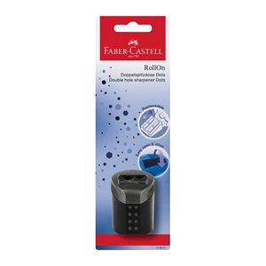 FABER-CASTELL Dosenspitzer doppelt RollOn Dots schwarz