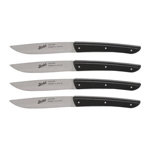 Berkel Steakmesser COLOR schwarz, Klinge: 11,0 cm, 4 St.