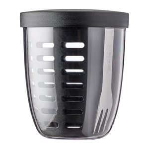 MEPAL Speisebehälter Ellipse nordic black 0,6 l, 1 St.