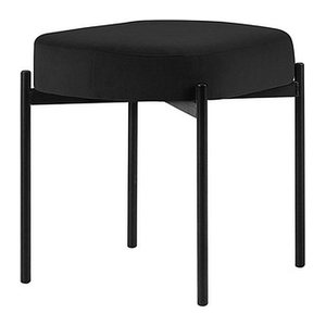 meet powered by PAPERFLOW Sitzbank GAIA S GBOSV.01.01 schwarz Stoff 49,0 cm
