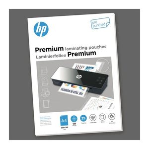 HP Laminierfolien Premium glänzend für A4 125 micron Universal-Lochung, 25 St.