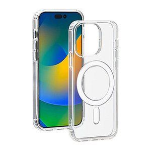 bigben Hybrid Case mit MagSafe Handy-Cover für Apple iPhone 15 Pro transparent