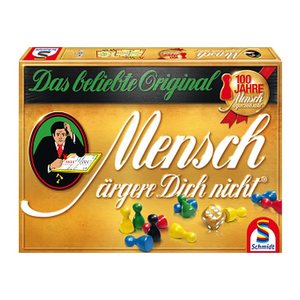Schmidt Mensch ärgere dich nicht® - Gold-Edition Brettspiel, 1 St.