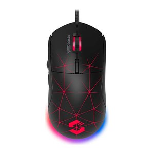 speedlink CORAX Gaming Maus kabelgebunden pink, schwarz