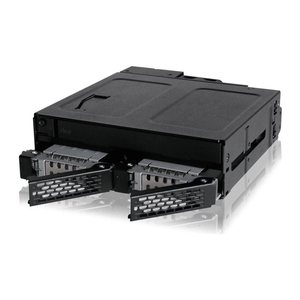 Backplane IcyDock 2x6,3cm SATAI-III in 1x5,25" HDD/SSD retail