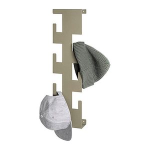 HAKU Möbel Wandgarderobe 47006 grün Metall 6 Haken 15,0 x 60,0 cm, 1 St.