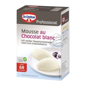 Dr. Oetker Mousse au Chocolat blanc 1,0 kg, 1 St.