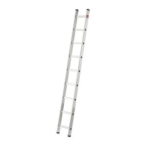 Hailo Anlegeleiter S60 ProfiStep uno silber 9 Sprossen, H: 255,0 cm