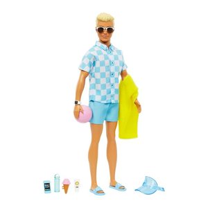 Barbie Beachday Ken Puppe