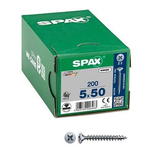 SPAX® Universalschrauben Z2 Senkkopf WIROX 1081010500503 5 mm x 50 mm, 200 St.