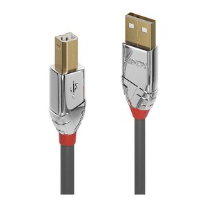 LINDY USB 2.0 Kabel Typ A/B Cromo Line M/M 0.5m