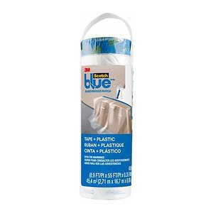 Scotch Blue™ Abdeckfolie Nachfüllrolle transparent 270,0 cm x 17,0 m 1 Rolle