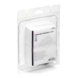 DURABLE DURACARD dick Blanko-Plastikkarten weiß, 100 St.