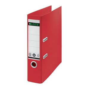 LEITZ recycle 1018 Ordner rot Karton 8,0 cm DIN A4, 1 St.