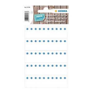 HERMA Eiskristalle Tiefkühletiketten weiß 76,0 x 23,0 mm, 7 Blatt