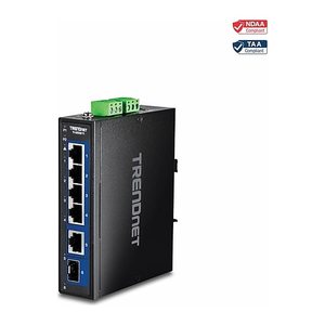 TRENDnet Industrial Switch 6-Port 2.5G 1x10G SFP+ DIN-Rail