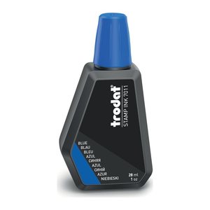 trodat Stempelfarbe blau 28ML 7011/SB