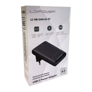 LC-Power Netzteil Notebook-Netzteil LC-NB-GAN-65-ST 65W